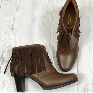 American Living Kallee Fringe Bootie